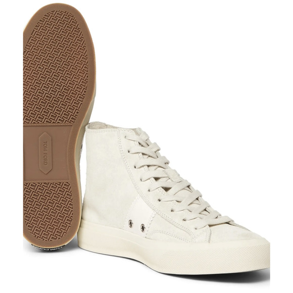 TOM FORD Cambridge Suede High Top Sneakers size EU 41.5 / US 8.5